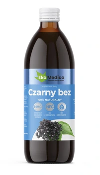 Czarny Bez NFC - Naturalny suplemet diety 500 ml, sok z czarnego bzu