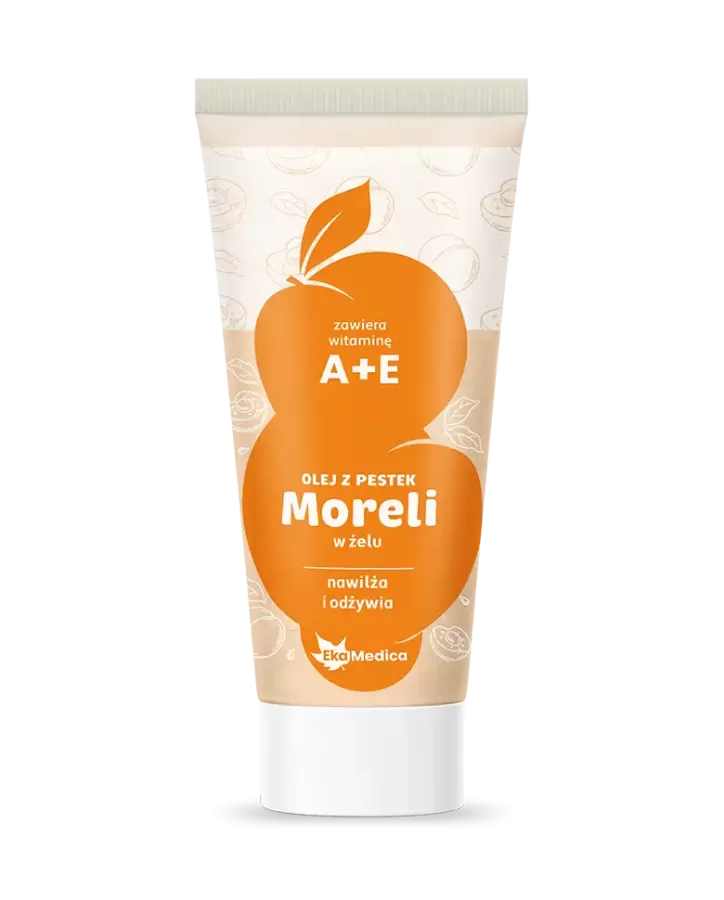 Olej z pestek moreli  w żelu 200 ml