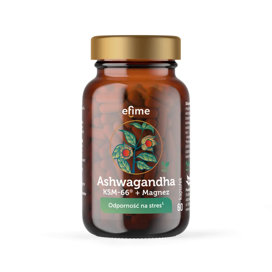 efime Ashwagandha Adaptogen - kaps. 60 szt.