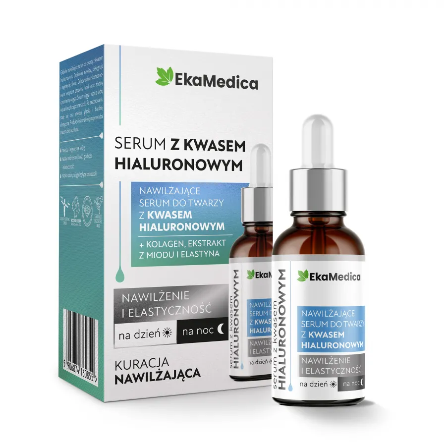 Serum do twarzy z kwasem hialuronowym 20 ml