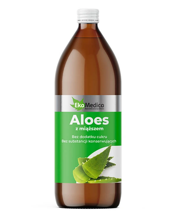 Aloes z miąższem NFC - Naturalny suplement diety 1000 ml