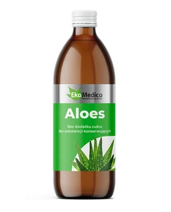 Aloes - Suplement diety 500 ml, jak obniżyć cukier, suplementy na skórę