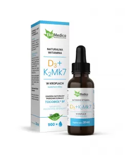 Witamina D3 + K2Mk7, witaminy w kroplach