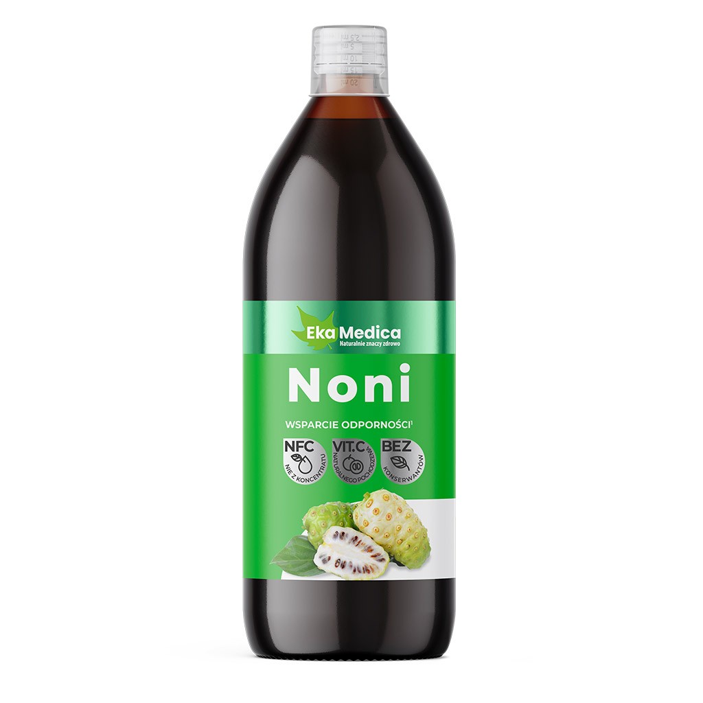 Eka Noni NFC, sok z noni z witaminą C - suplement diety 1000 ml