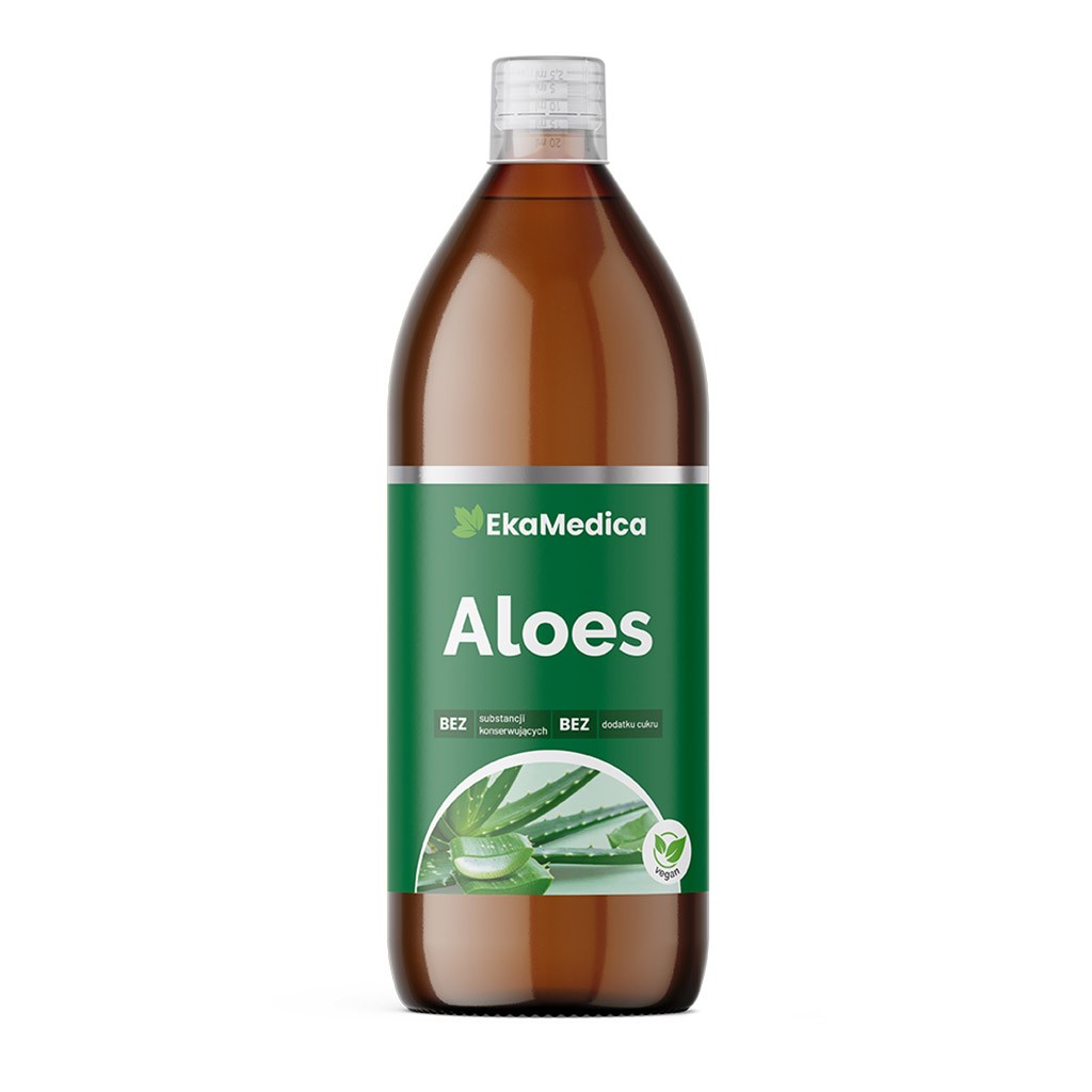 Aloes, sok z aloesu - suplement diety 1000 ml