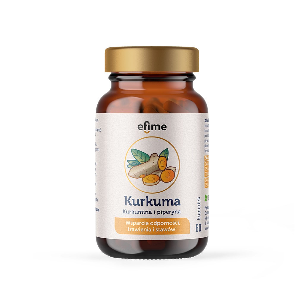 efime Kurkuma - kaps. 60 szt.