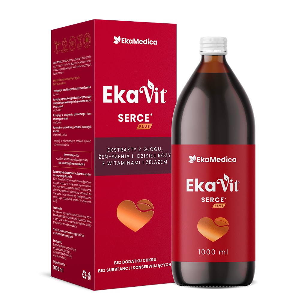 EKAVIT Serce Plus - tonik witalny 1000 ml